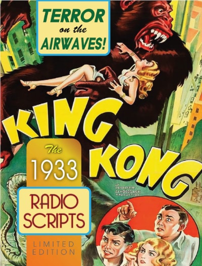 The “Lost” King Kong Radio Scripts book cover