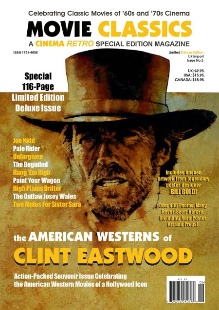 Cinema Retro Movie Classics: The American Westerns of Clint Eastwood book cover