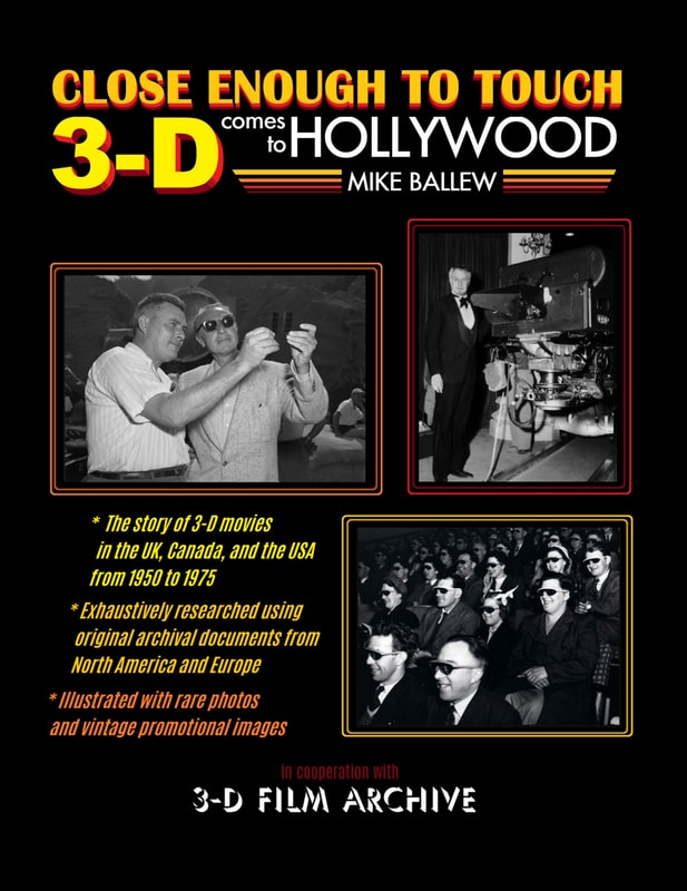 Close Enough To Touch: 3-D Comes to Hollywood book cover