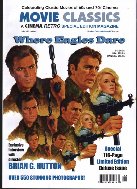 Cinema Retro Movie Classics: Where Eagles Dare book cover