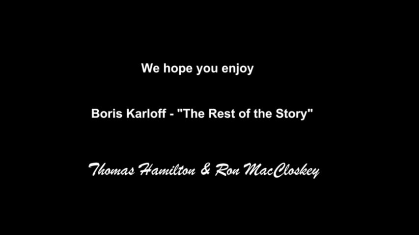 Screen shot for Boris Karloff: The Rest of the Story