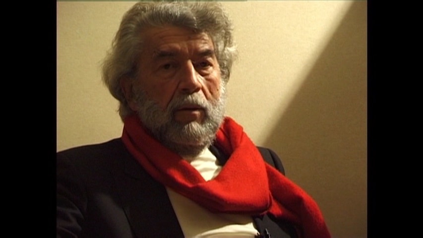 Screen shot for Interview with Director Alain Robbe-Grillet
