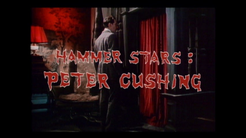 Screen shot for “The World of Hammer: Hammer Stars - Peter Cushing”