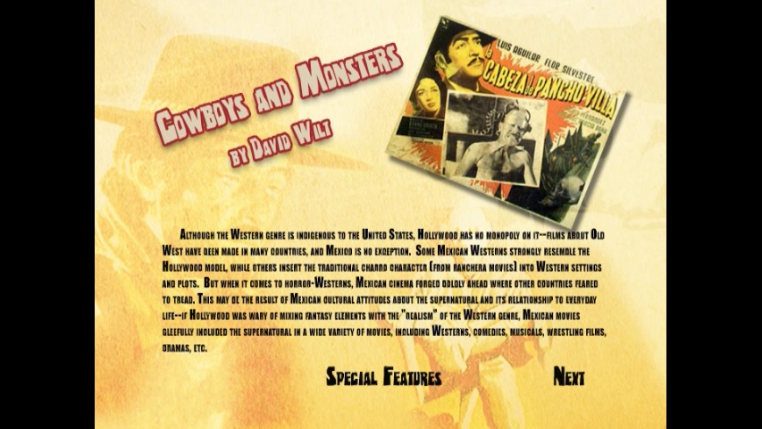 Screen shot for “Cowboys & Monsters: The Mexican Horror-Western”