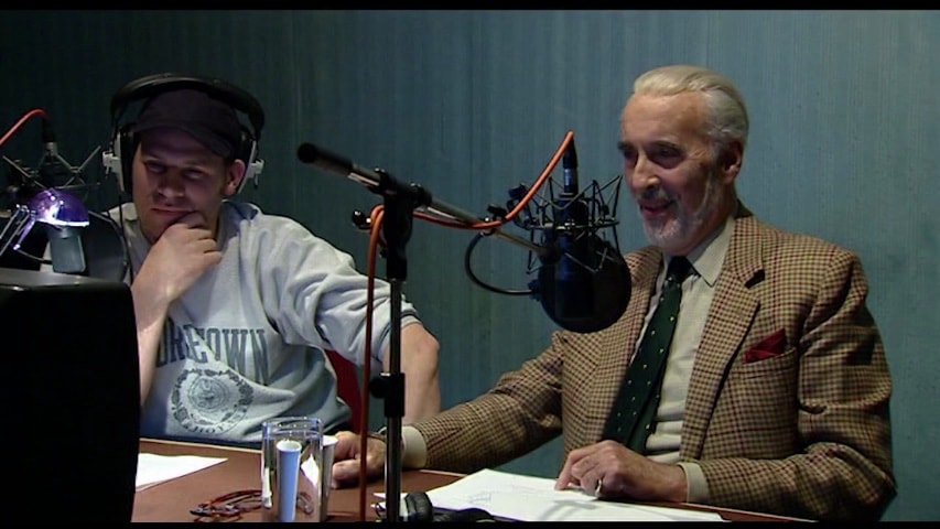Screen shot for Audio Commentary Footage of Director Robin Hardy, Actors Christopher Lee and Edward Woodward, and Mark Kermode