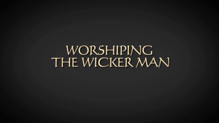 Screen shot for Worshiping “The Wicker Man”