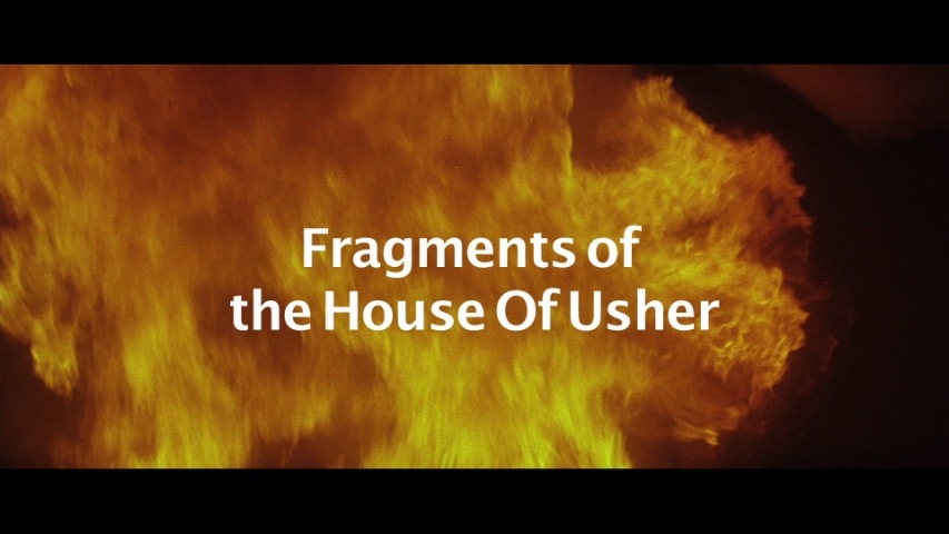 Screen shot for Fragments of the “House of Usher”