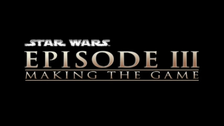 Screen shot for Star Wars: Episode III - Making the Game