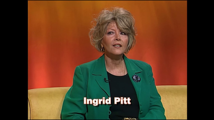 Screen shot for Interview with Actress Ingrid Pitt [Imprint/Network]