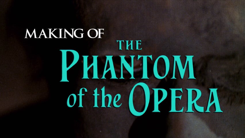 Screen shot for Making of “The Phantom of the Opera”