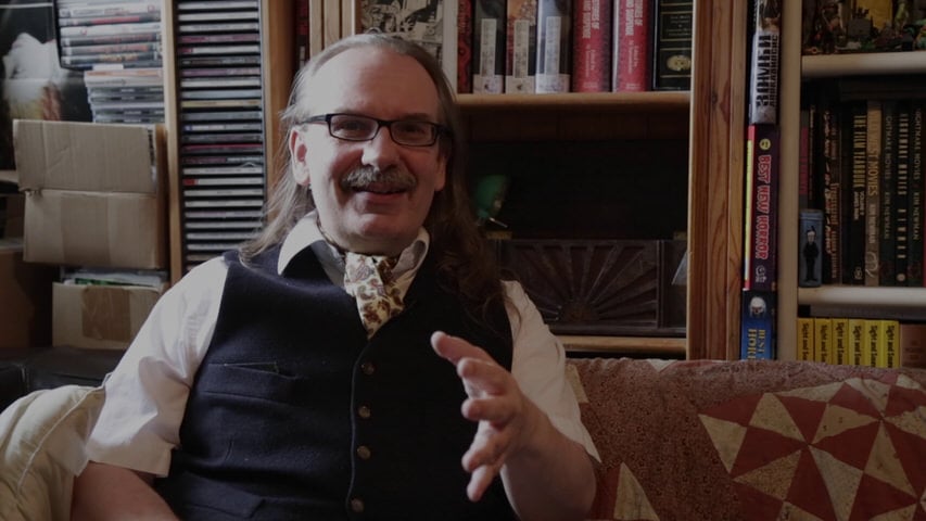 Screen shot for Interview with Kim Newman