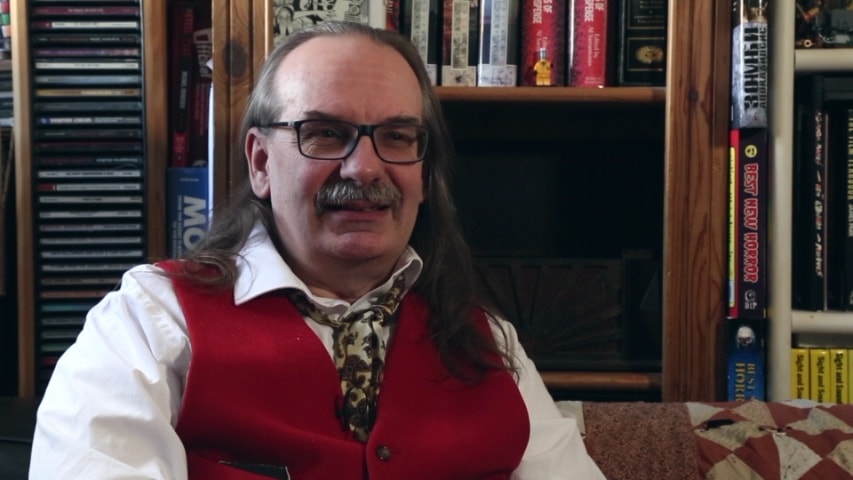 Screen shot for Interview with Kim Newman