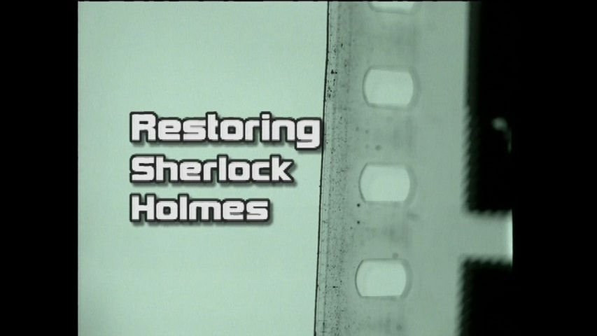 Screen shot for Restoring Sherlock Holmes