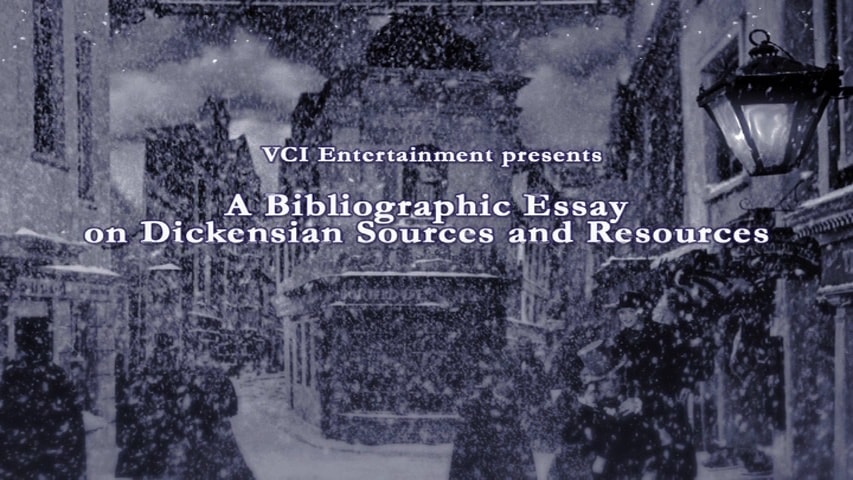 Screen shot for A Bibliographic Essay on Dickensian Sources and Resources
