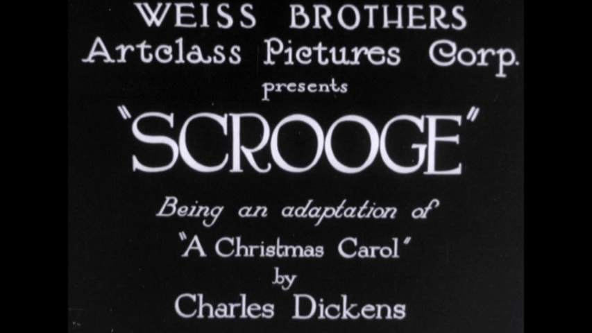 Screen shot for “Scrooge”