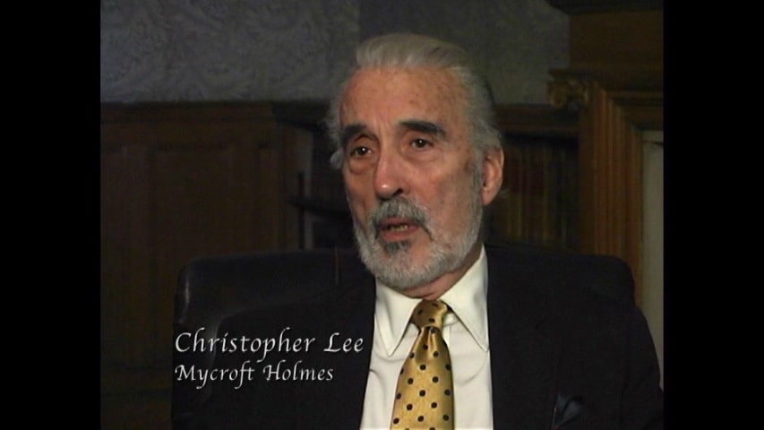Screen shot for Christopher Lee: Mr. Holmes, Mr. Wilder