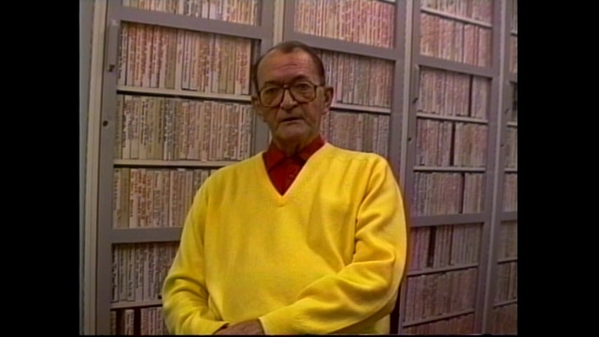 Screen shot for Interview with Editor Ernest Walter