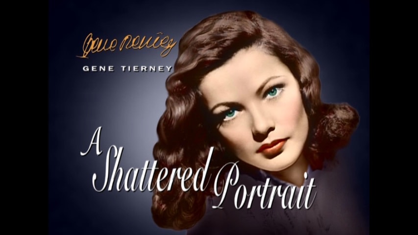 Screen shot for Biography: “Gene Tierney: A Shattered Portrait”