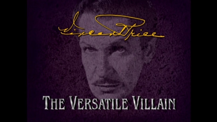 Screen shot for Biography: “Vincent Price: The Versatile Villain”