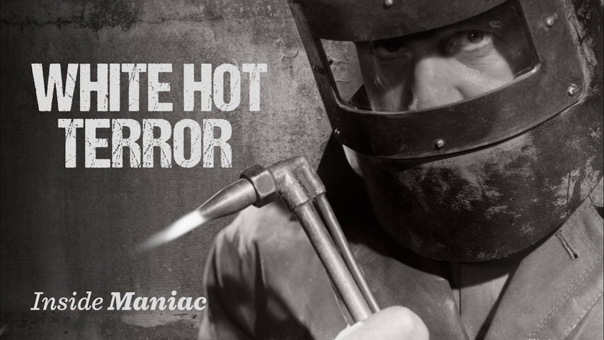 White Hot Terror: Inside “Maniac” title screen
