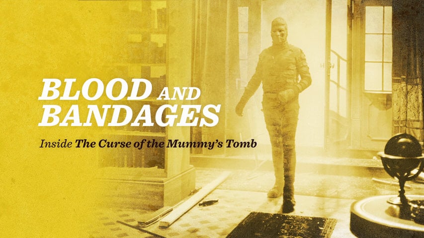 Blood and Bandages: Inside “The Curse of the Mummy’s Tomb” title screen
