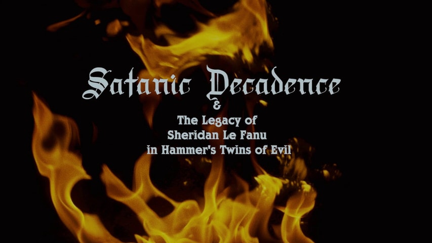 Screen shot for Satanic Decadence & The Legacy of Sheridan Le Fanu in Hammer’s “Twins of Evil”
