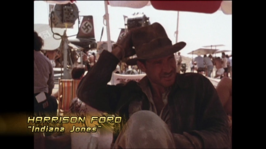Screen shot for On Set with “Raiders of the Lost Ark”: From Jungle to Desert