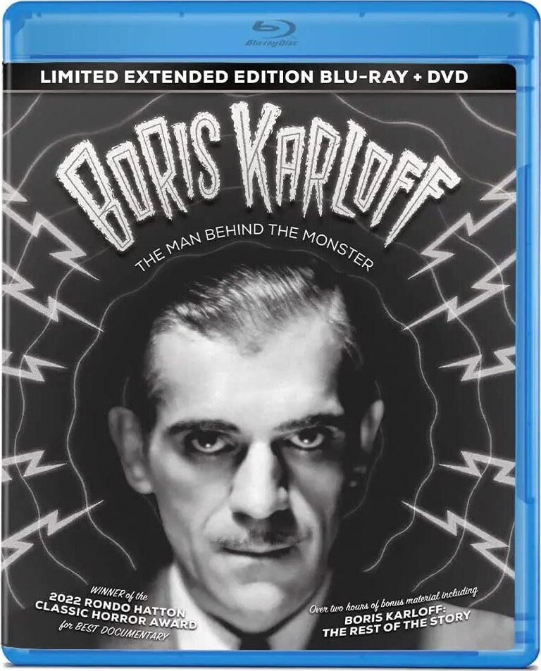 Box art for Boris Karloff: The Man Behind the Monster