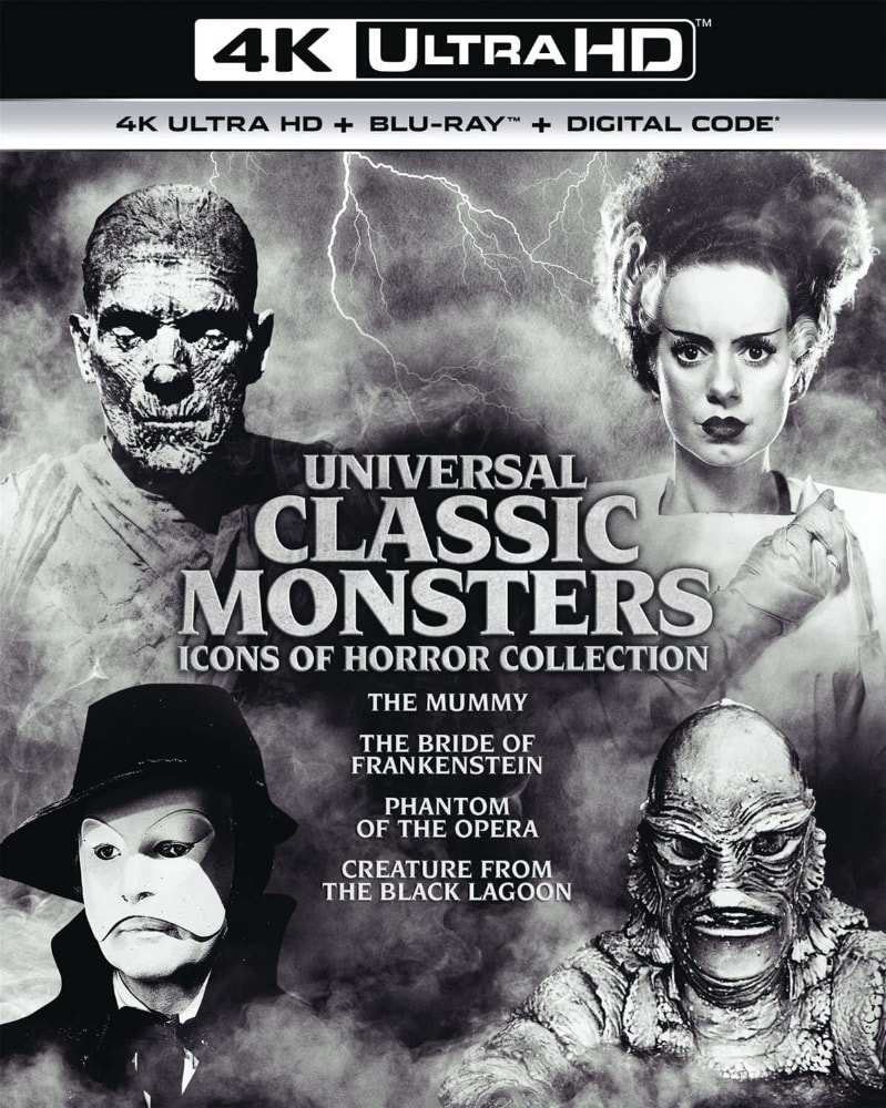 Box art for Universal Classic Monsters: Icons of Horror Collection