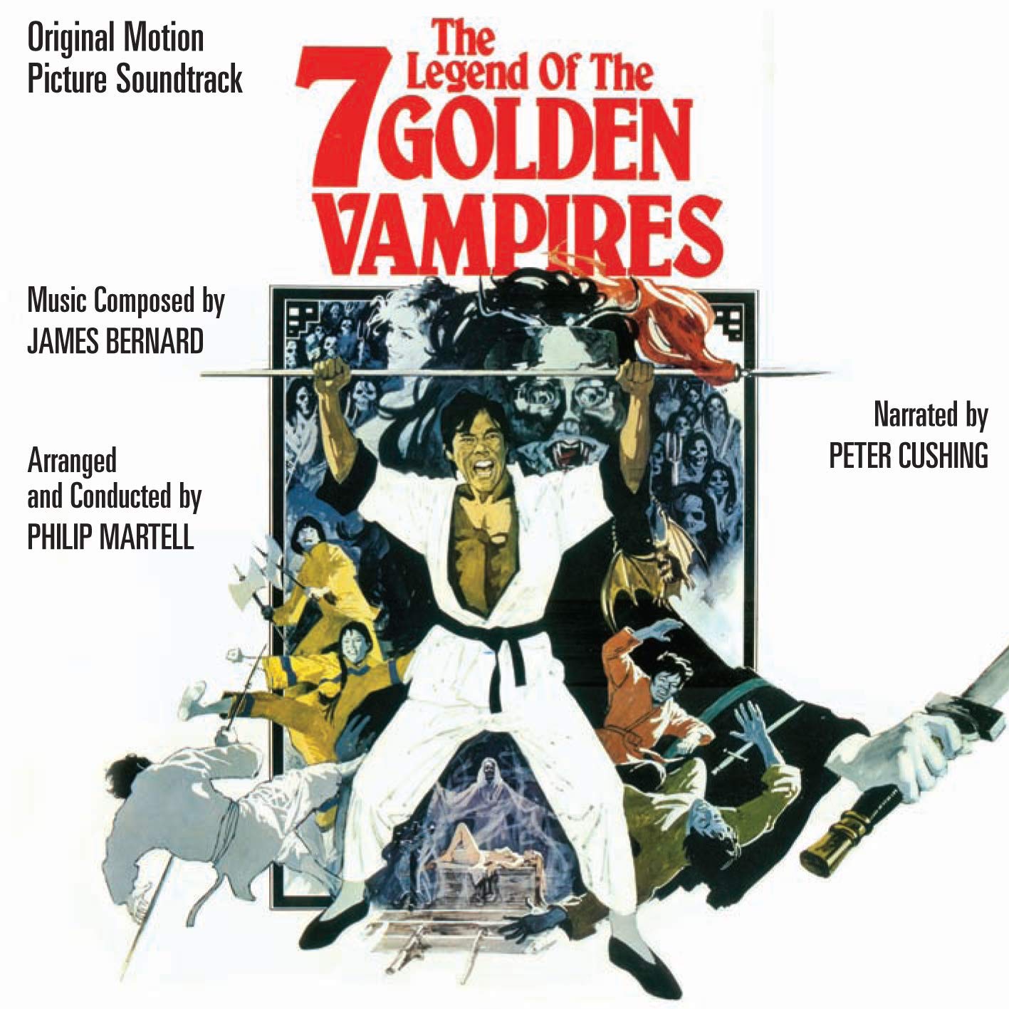 The Legend of the 7 Golden Vampires album cover