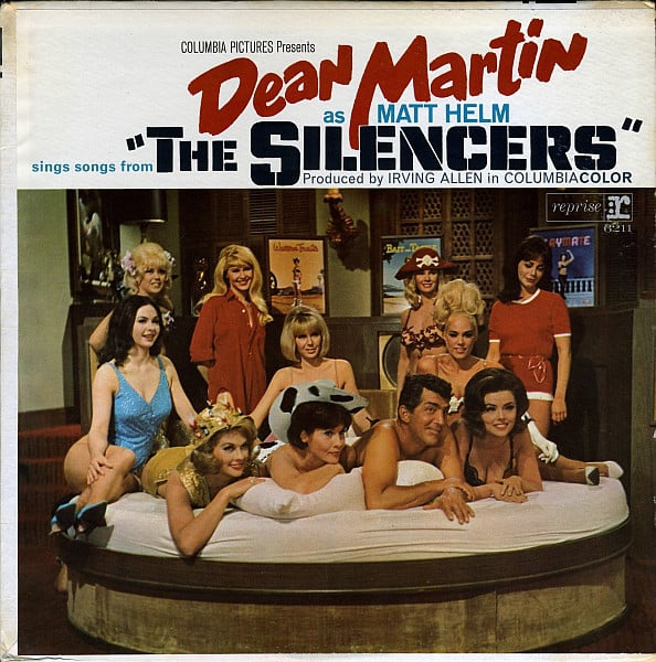 Dean Martin as Matt Helm Sings Songs from “The Silencers” album cover