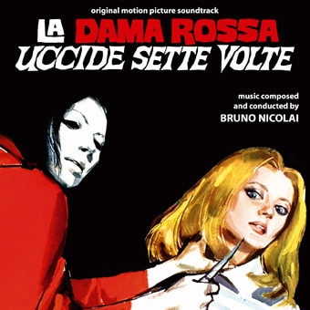 La dama rossa uccide sette volte (Original Motion Picture Soundtrack) album cover