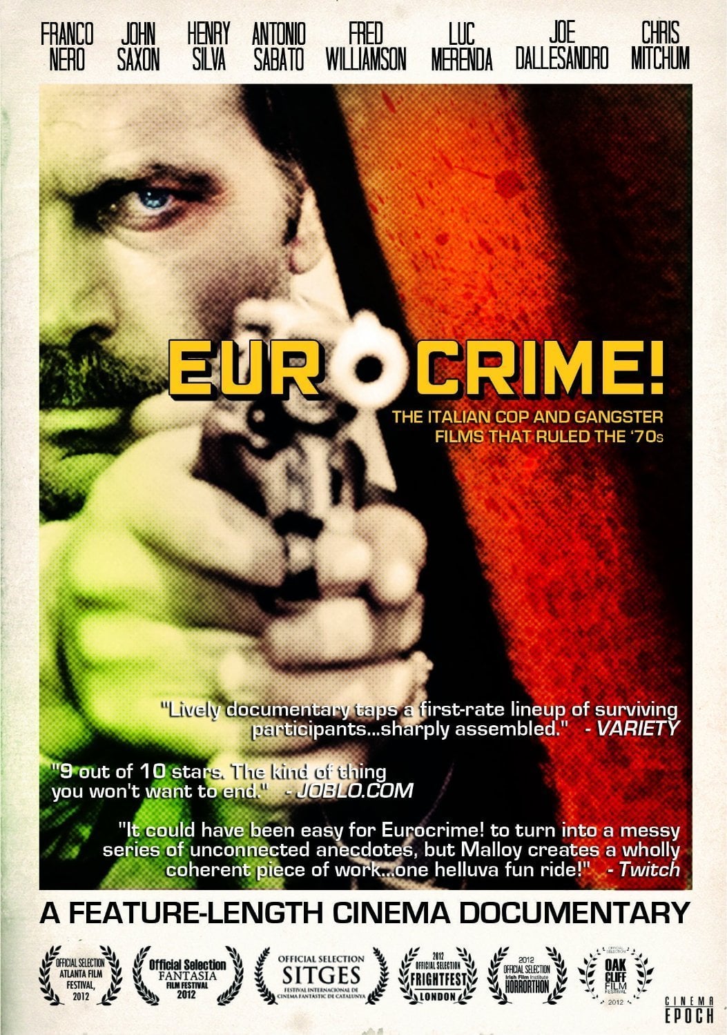 Poster of Eurocrime! The Italian Cop and Gangster Films That Ruled the ’70s