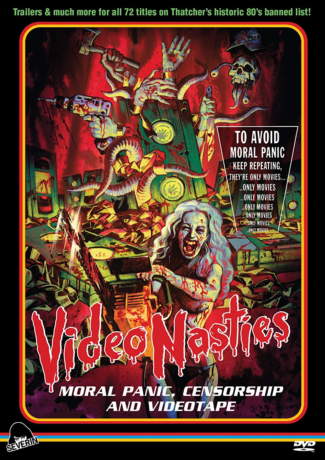 Poster of Video Nasties: Moral Panic, Censorship & Videotape