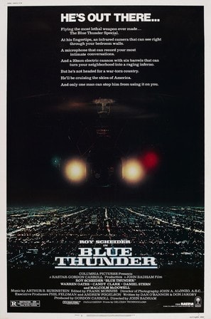 Blue Thunder poster