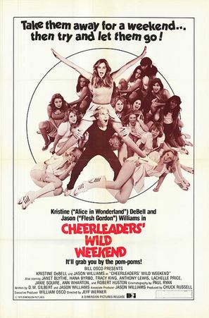 Cheerleaders’ Wild Weekend poster