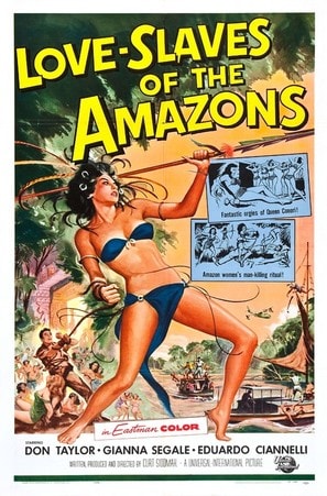 Poster of Love Slaves of the Amazons