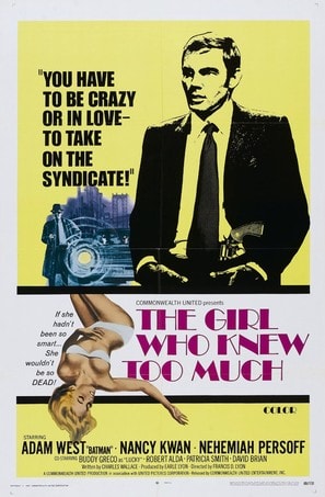 Poster of The Girl Who Knew Too Much