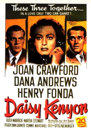 Daisy Kenyon poster