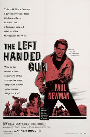 The Left Handed Gun poster