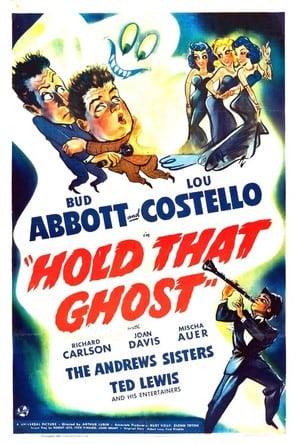 Hold That Ghost poster