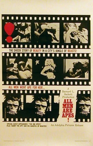 Poster of All Men Are Apes!