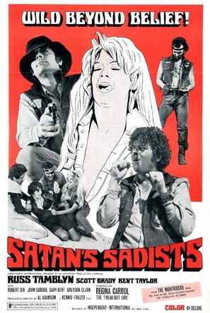 Poster of Satan’s Sadists