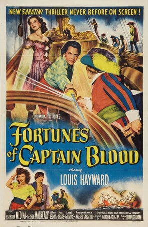 Fortunes of Captain Blood poster