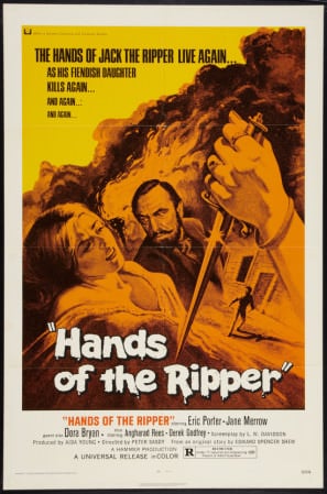 Hands of the Ripper poster