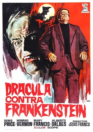 Dracula, Prisoner of Frankenstein poster