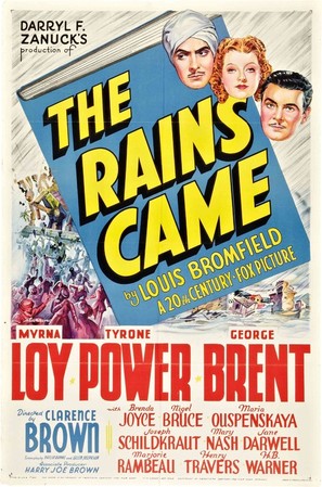 The Rains Came poster
