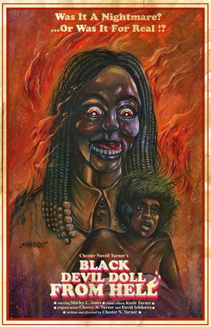 Poster of Black Devil Doll from Hell