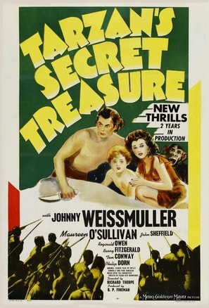 Poster of Tarzan’s Secret Treasure