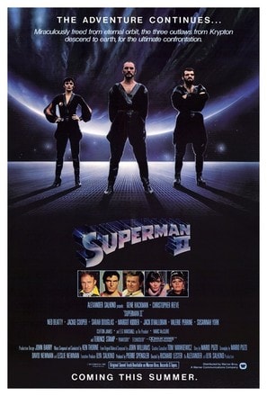 Superman II poster